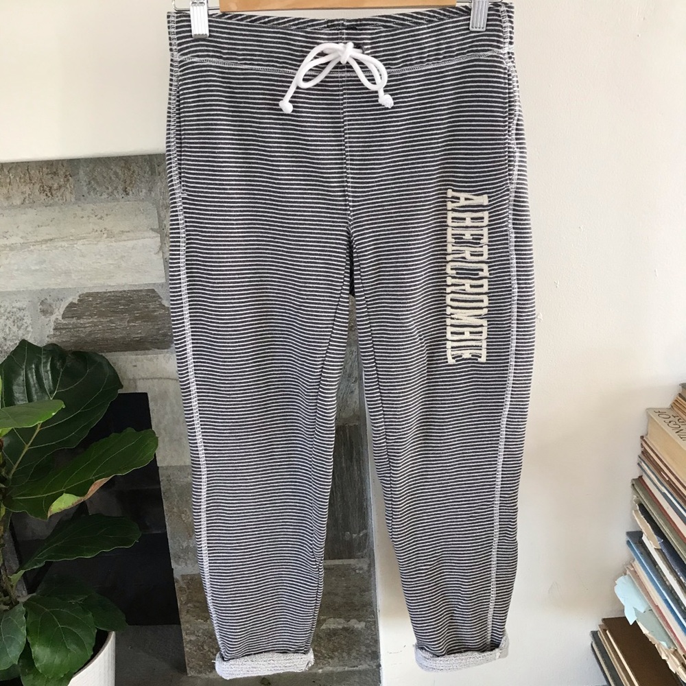 Abercrombie  Striped Sweats